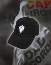 Dad cap "Ghost" black corduroy